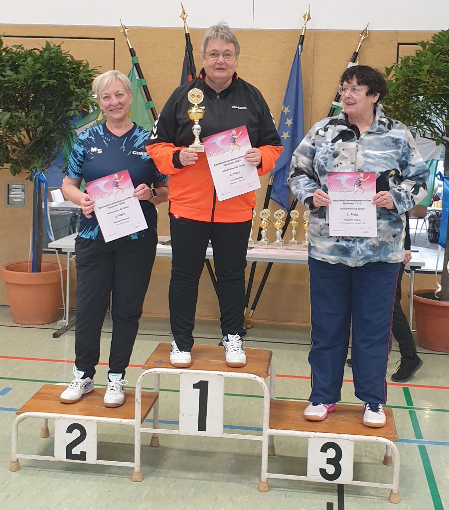 verdienter 2. Platz für Manuela